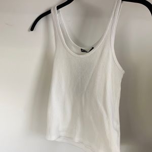 new white brandy melville tank top